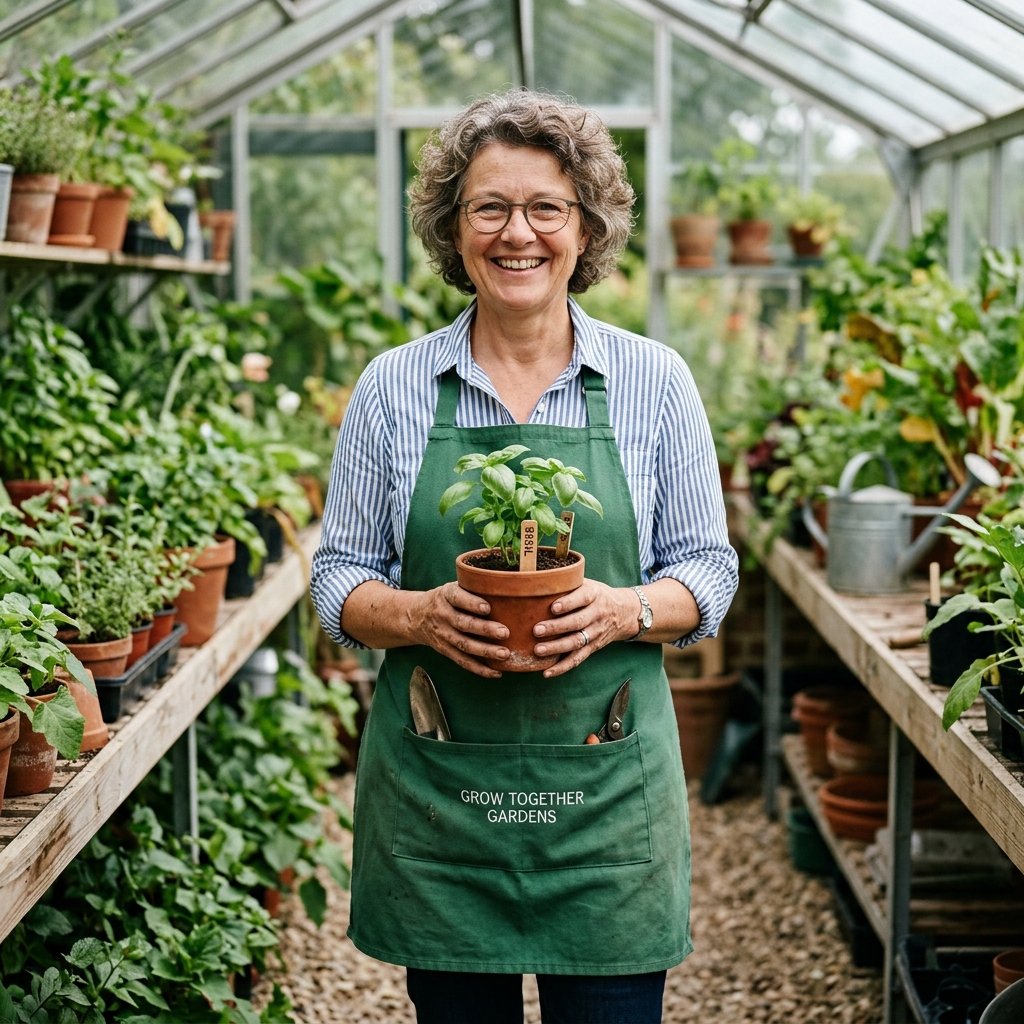 Profesora de Huerta